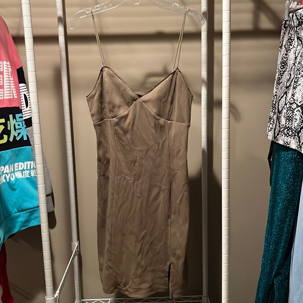 Forever 21 Olive green cami dress